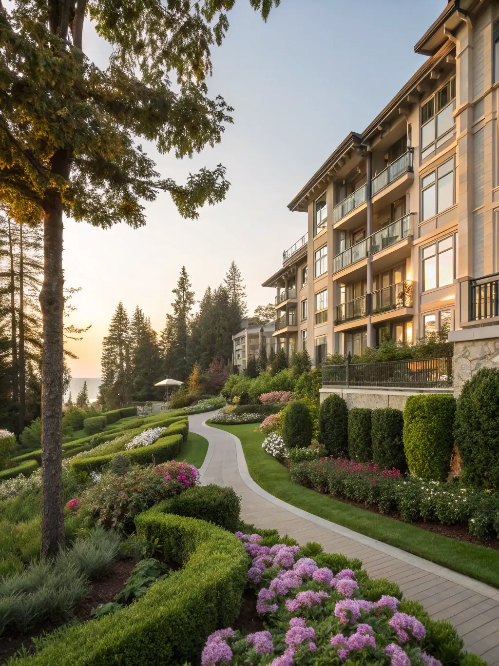 A photo of a multi-unit residential building with a focus on investment potential.